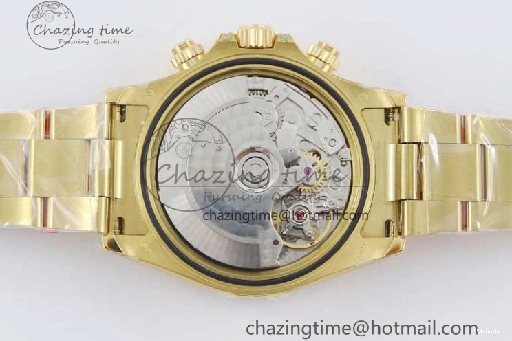 Diamonds YG Edition 1:1 Best Steel YG TWF on YG Dial Daytona A7750 116595RBOW 904L Bracelet Black 0306